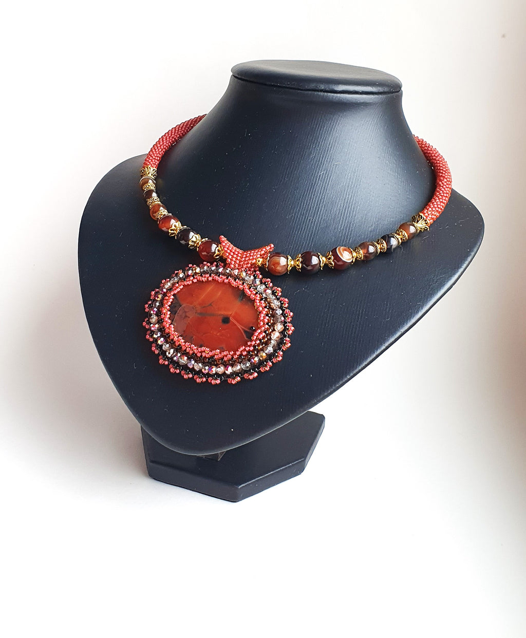 Agate necklace
