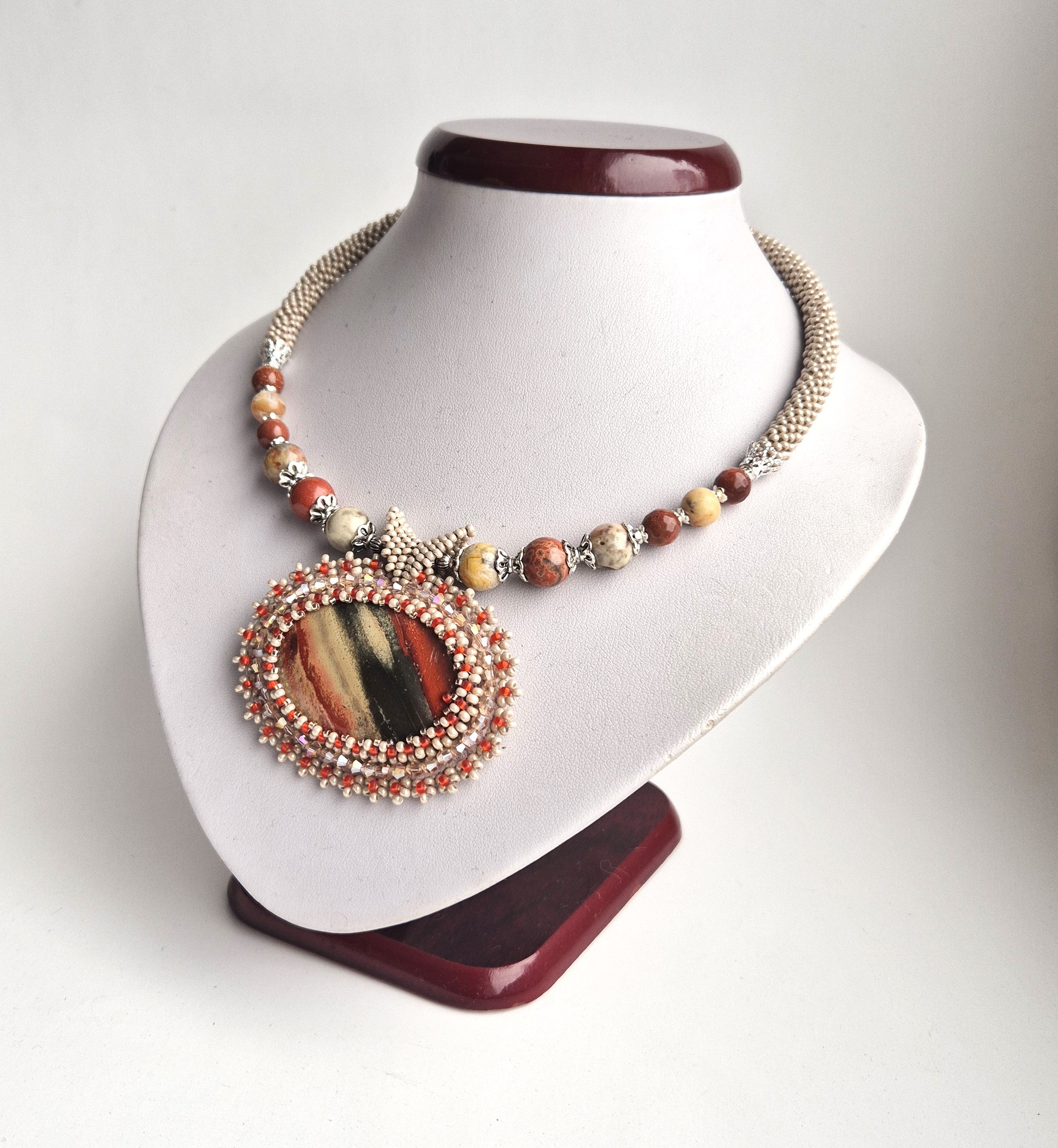 Jasper necklace