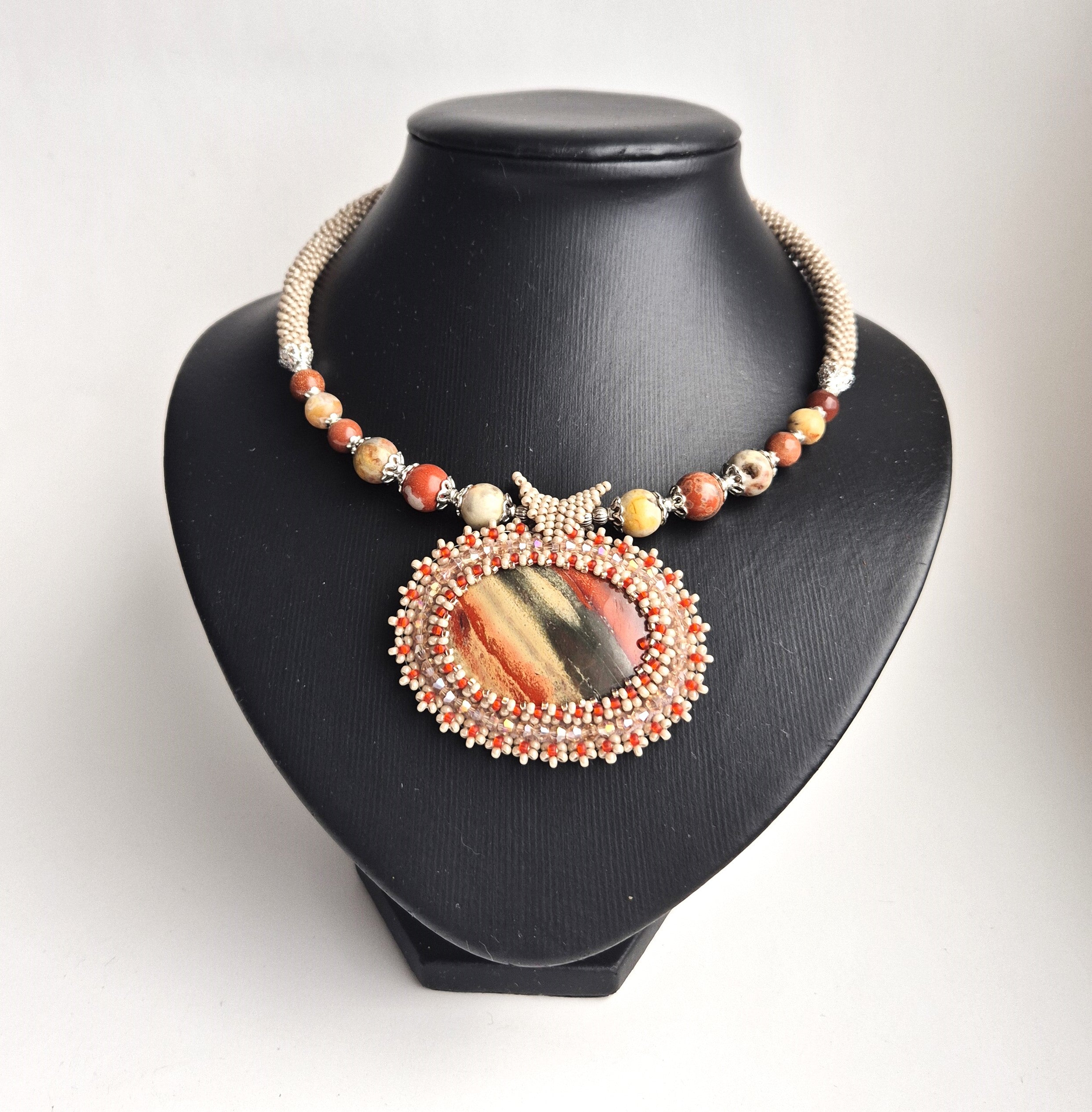 Jasper necklace