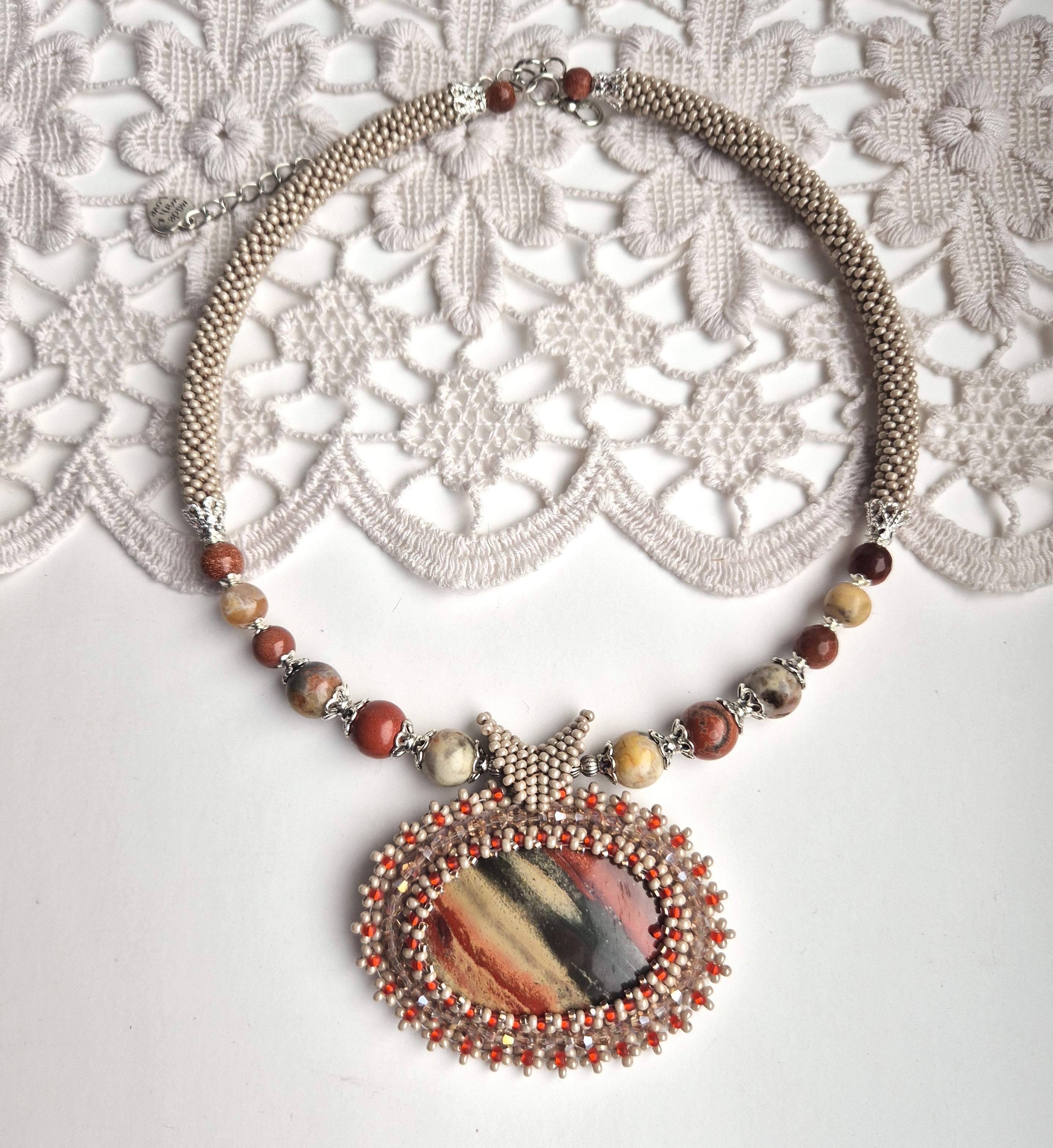 Jasper necklace