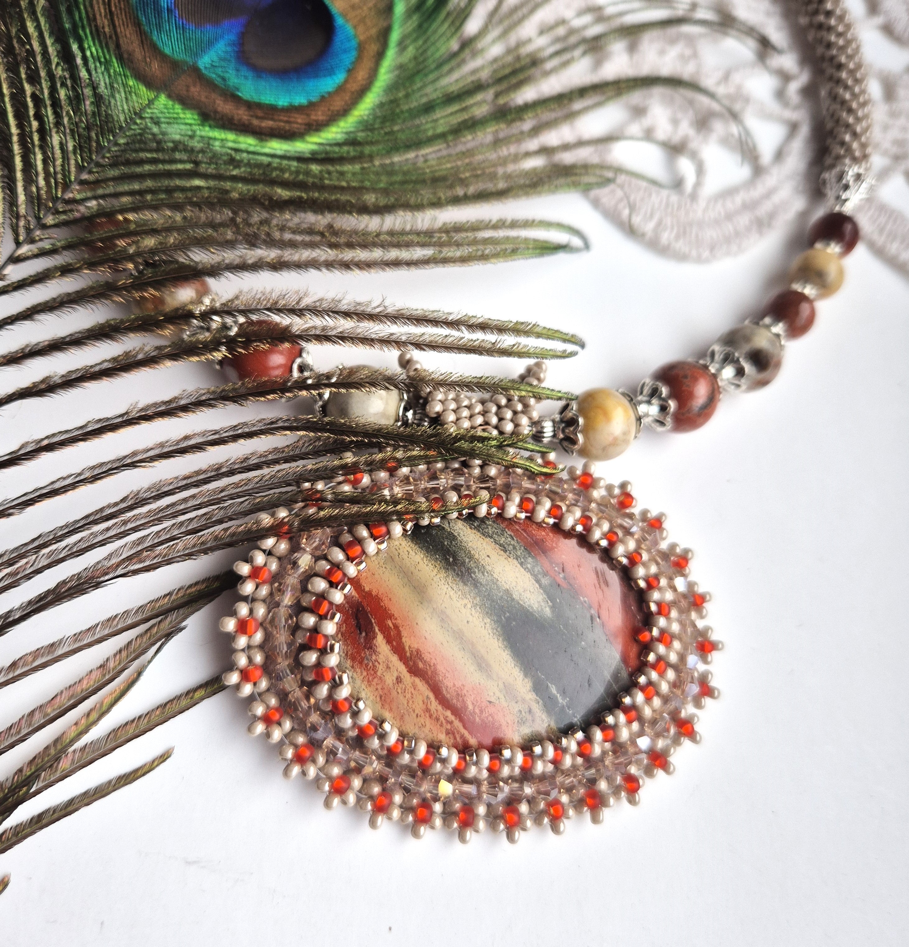 Jasper necklace