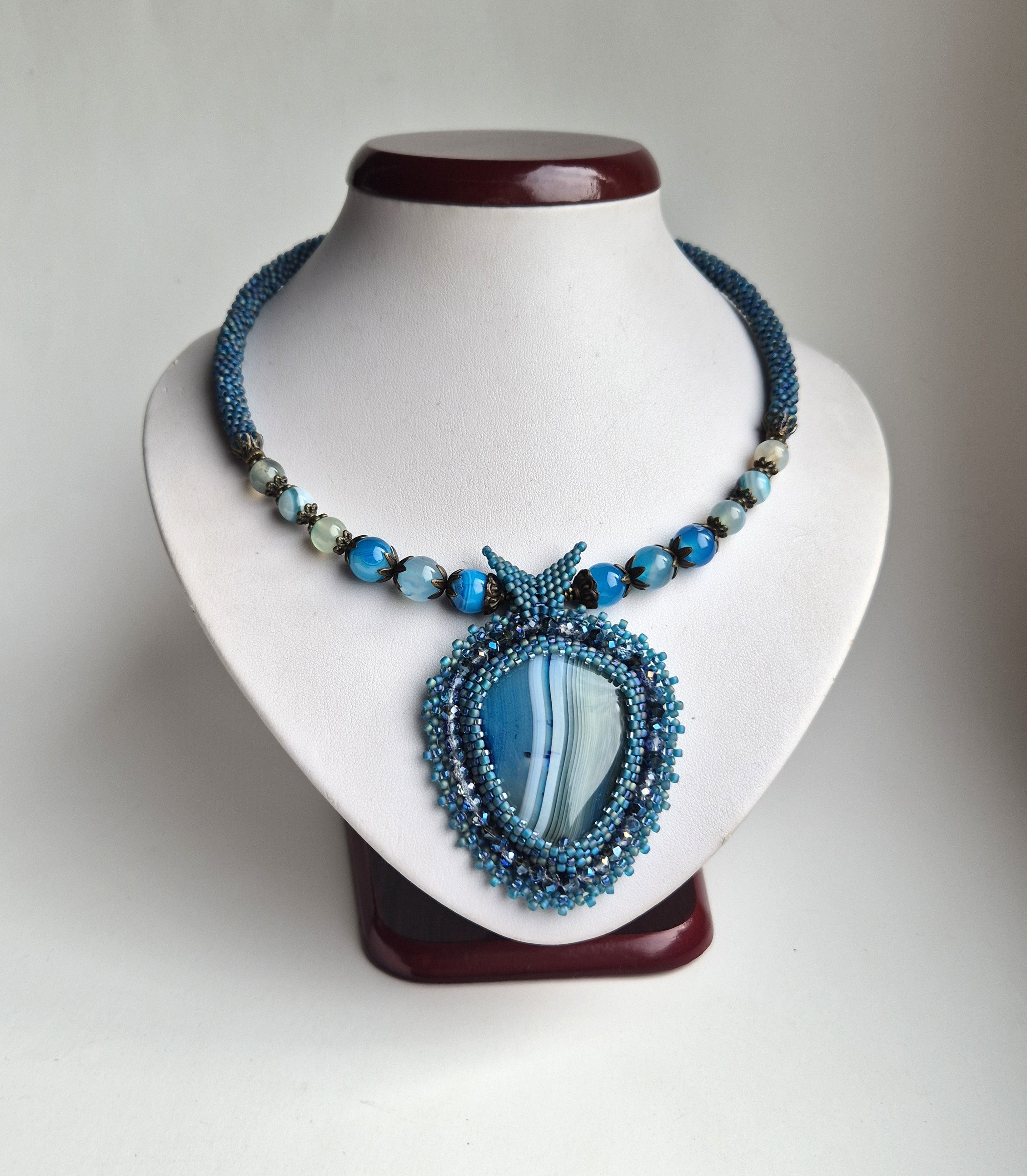 Agate necklace