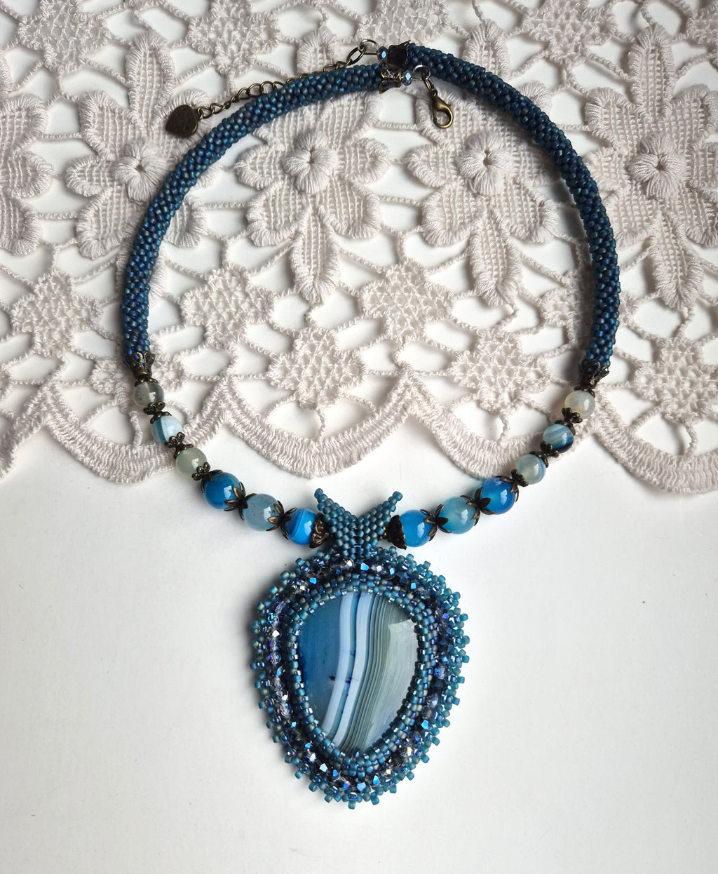 Agate necklace