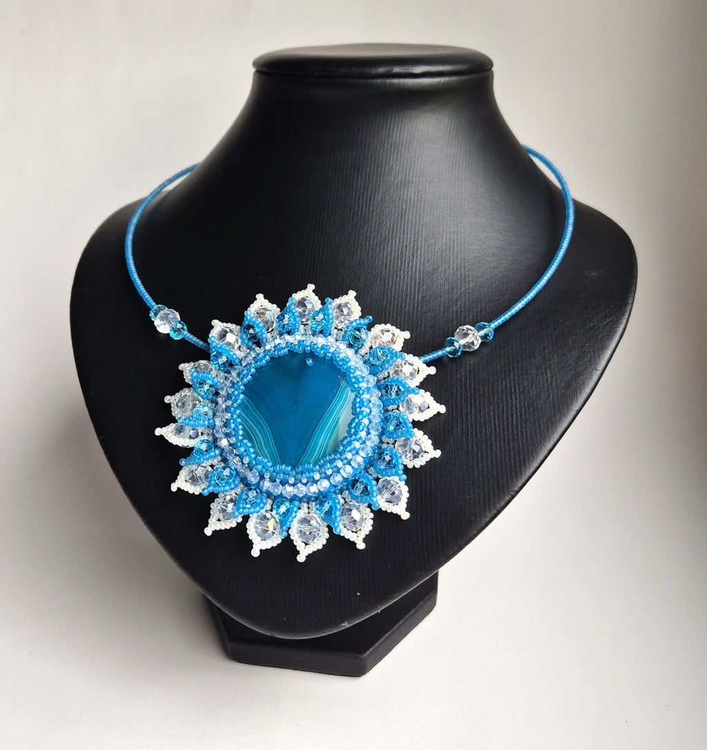 Agate necklace
