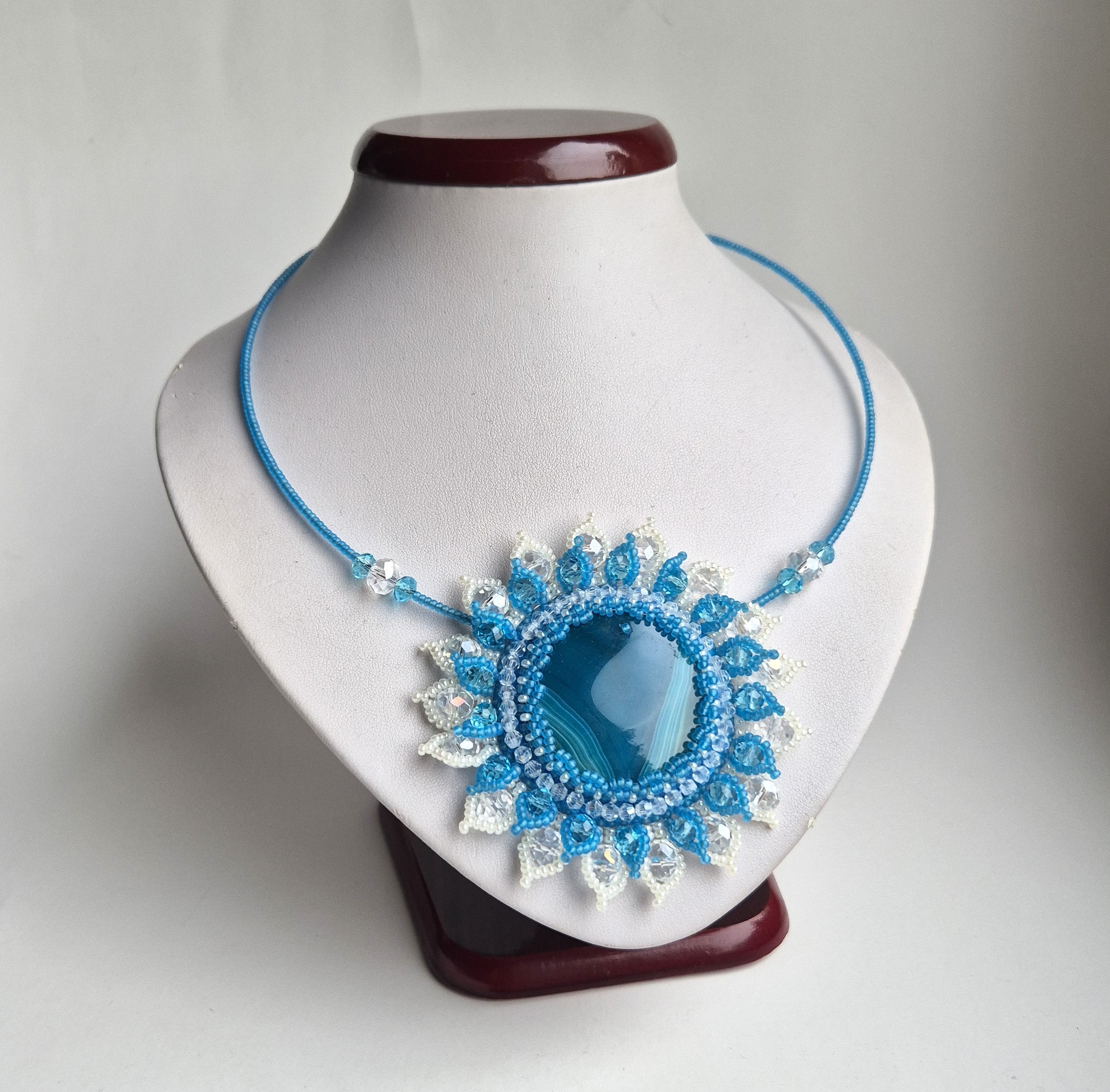 Agate necklace