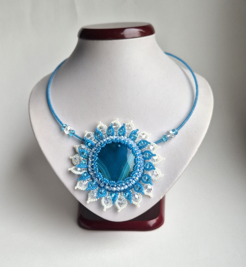 Agate necklace