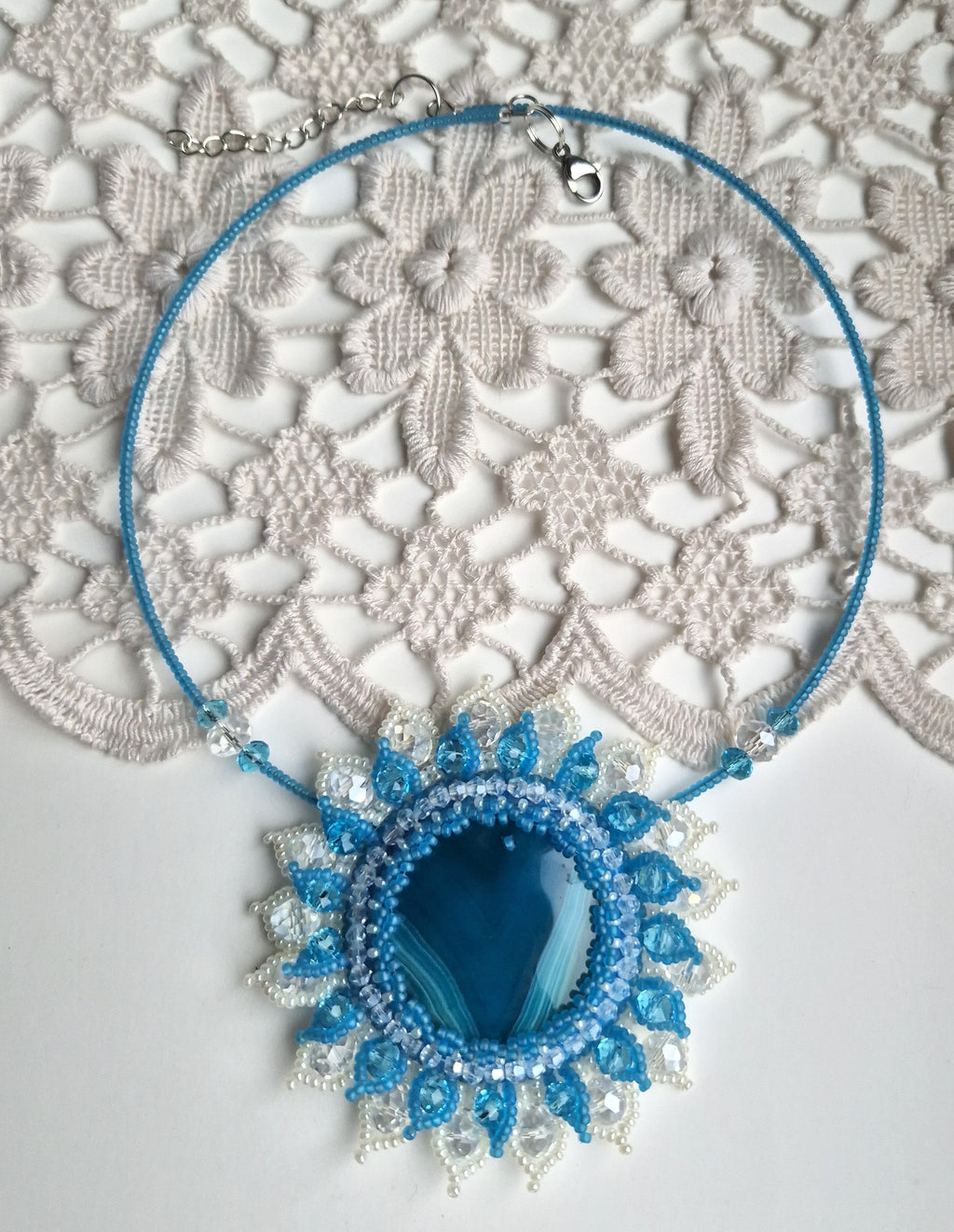 Agate necklace